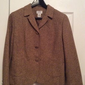 Ann Taylor Loft winter 3 piece suit-Tweed & wool.